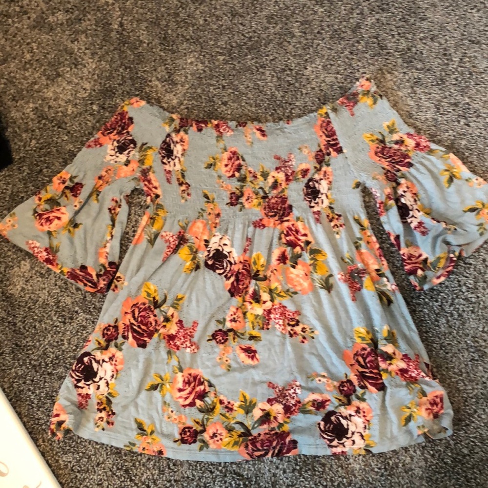 Flowery Blouse
